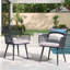 Chaise de patio en rotin avec coussins-1239835766