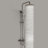 Wall Mount Stainless Steel Triple Function Outdoor Shower With Footwash Spout-122272158