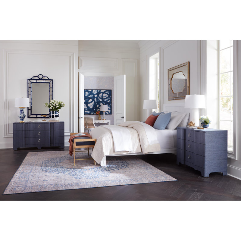 Bardot 9 - Drawer Dresser, Navy Blue