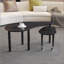 Table basse rotative contemporaine avec pieds en bois d'hévéa massif-972701215-972701210