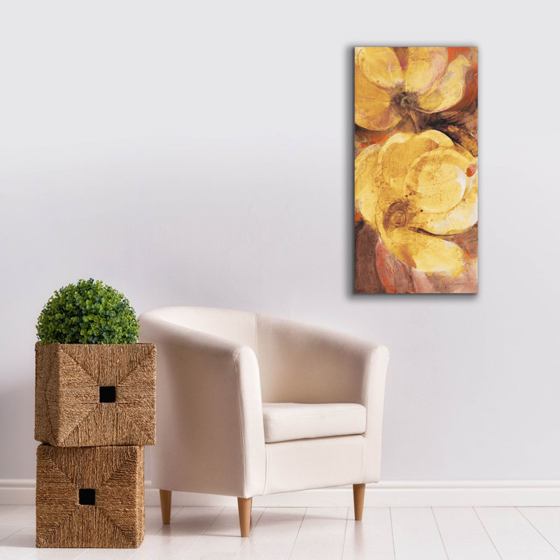 "Fall Garden" 2 "par Albena Hristova, art mural sur toile, 20" x 40 "
