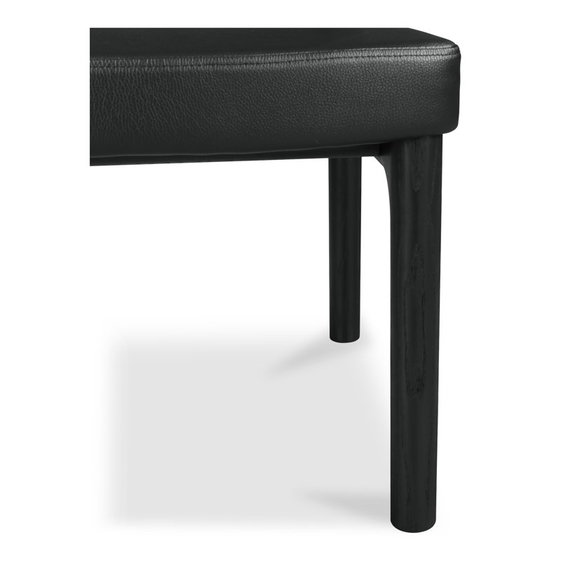 Gwelda Dining Chair - Set Of Two, Black, Matte Black