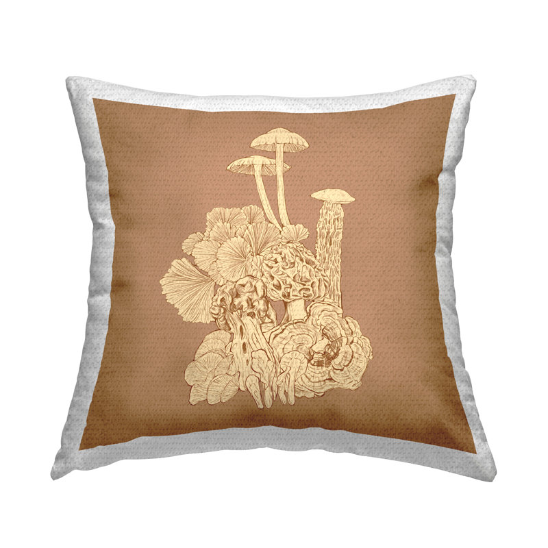 Floral Outdoor Throw Pillow