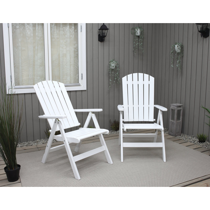Irinna Patio Dining Armchair, White