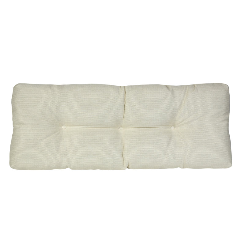 Omega Non-Slip Bench Cushion, Gray, 43" W x 14" D