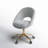 Doreen Velvet Modern Task Chair with Ergonomic Design-980061975