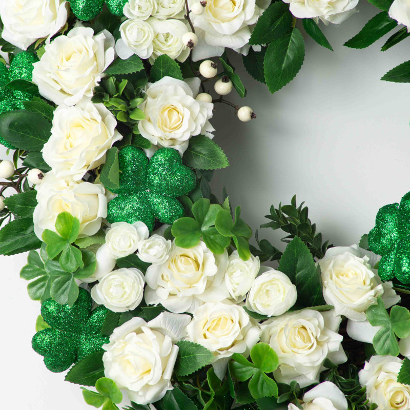 Couronne de la Saint-Patrick, l 24 po x H 24 po x P 4 po