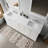 Double Bath Vanity 80 In. W X 22 In. D, With Carrara Marble Top-836183855