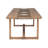 Aerilyn 82" Solid Wood Dining Table
