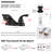 2-handle Bathroom Faucet with Drain Assembly
