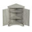 Oak Triangle Bathroom Storage Cabinet With Adjustable Shelves, Freestanding Floor Cabinet For Home Kitchen-773836493