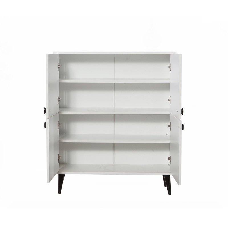 Caslin 4 -Door 4 -Shelf