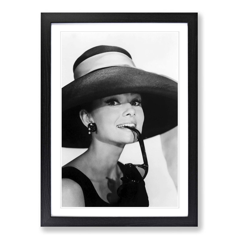 Single Picture Frame Print, Black