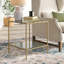 Edgarton Glass End Table
