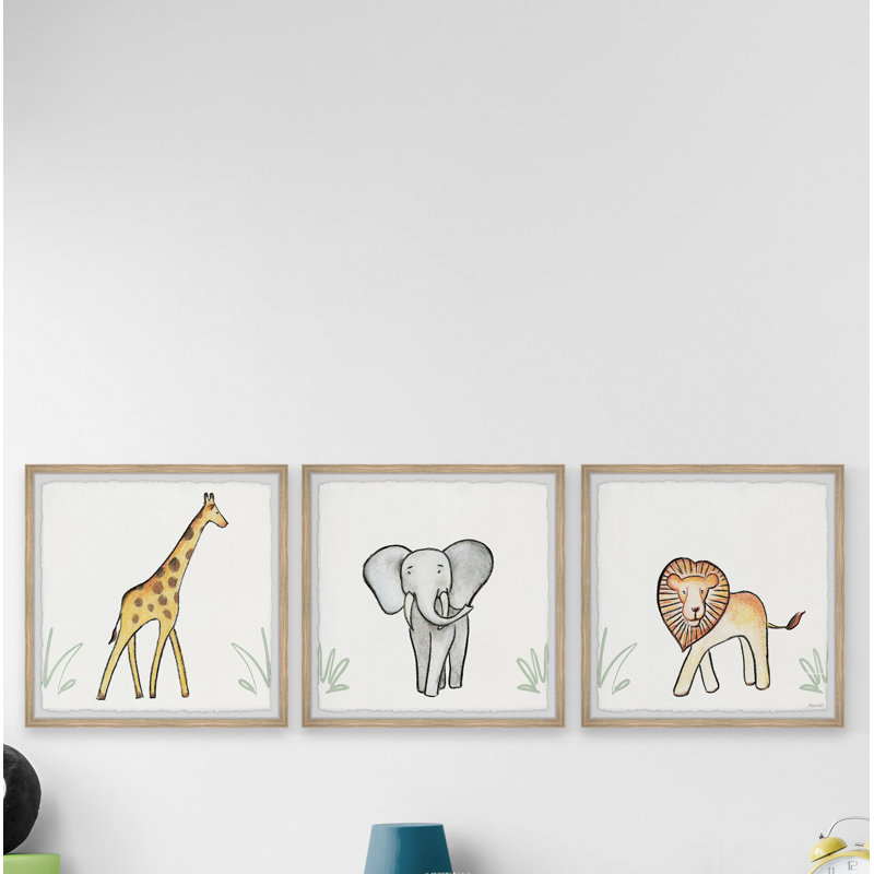 Rotherham 3 Piece Wrapped Canvas Print, 61cm H x 183cm W