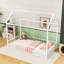 Lit simple avec conception de maisonnette-2089450538
