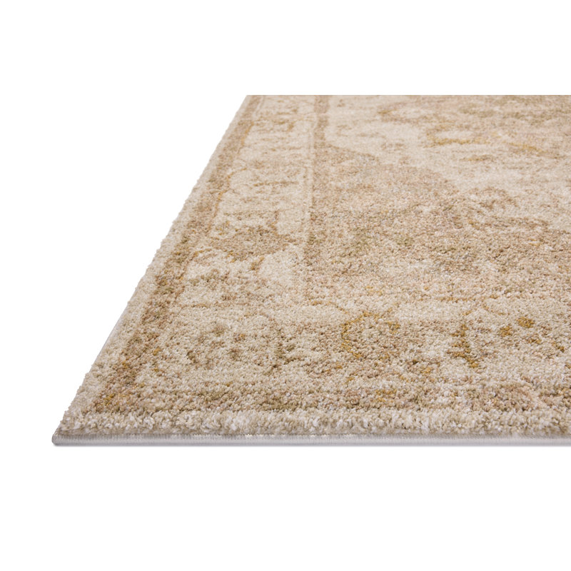 Devara Natural / Blush Area Rug, Rectangle 2'7" x 4'