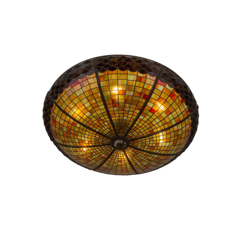Rustic Lodge 6 - Light Flush Mount