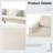 2-Piece Faux Leather L-Shape Lint Sectional Sofa-2012381225-2012381227