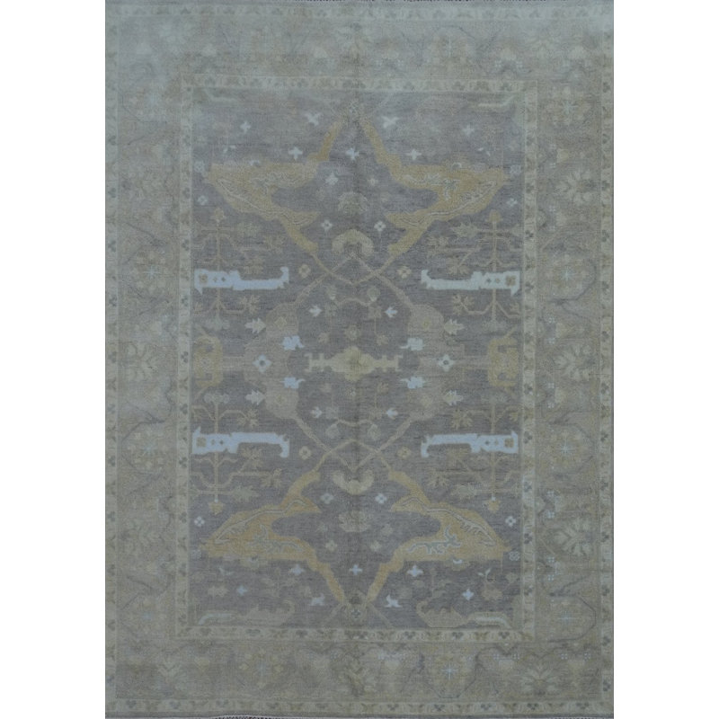 Tapis indien en laine Oushak 9 x 12