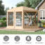 Moustiquaire hexagonal