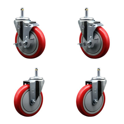 Grip Ring Stem Caster