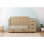 Lit de bébé convertible et table à langer avec rangement Hadley 5-en-1
