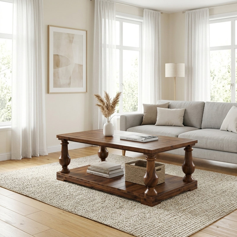 Coffee Table, Noyer