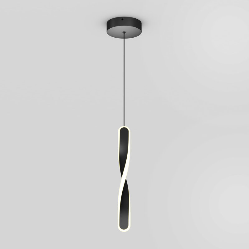 Luminaire suspendu géométrique à 1 lumière Clematine