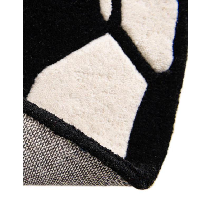 Tapis en laine pour jouer Unique, Rond 7 pi 10 po