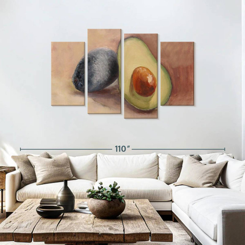 Yarlin Avocado, 48" H x 75" W