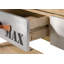 Factory 140 cm W Solid Wood Top Console Table