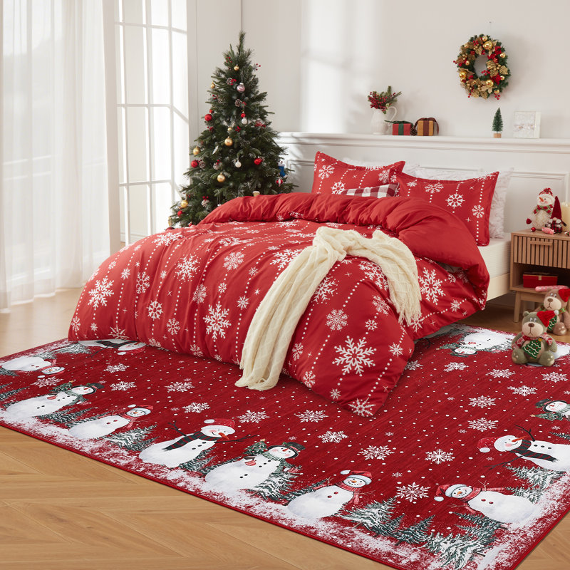 Rectangle Washable Area Rug, 160*230cm