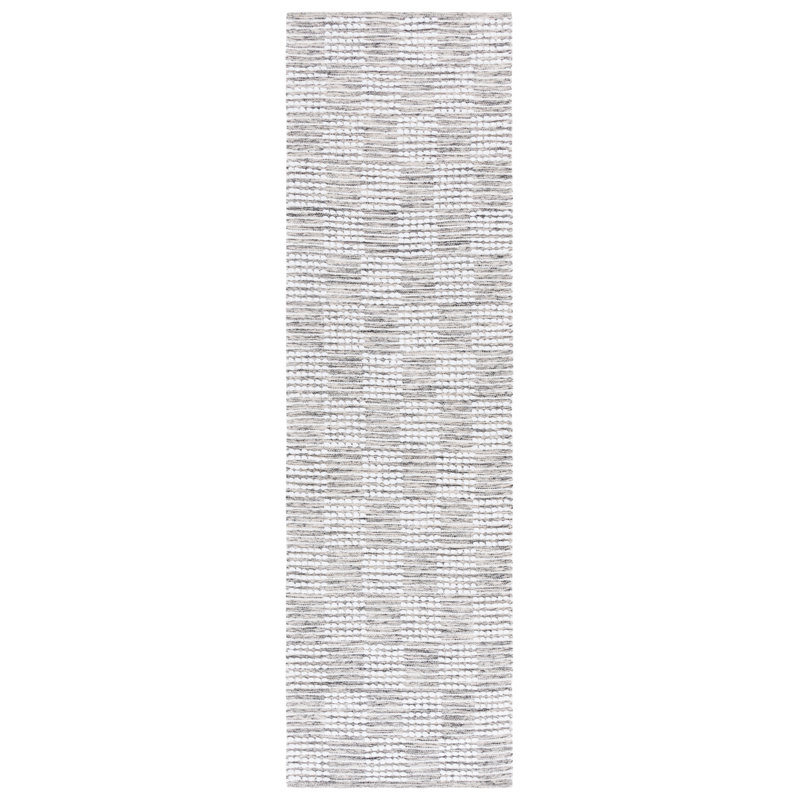 Tiffane 979 Area Rug In Black / Ivory, Runner 2'3" x 8'