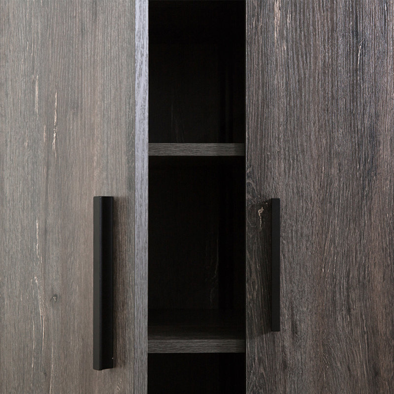 Armoire à chaussures Mia Farmhouse, Gris