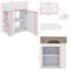 Meuble-lavabo mural 21,6 po
