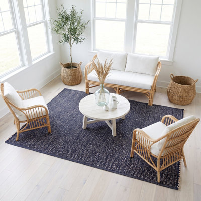 Colston Jute and Cotton Braided Farmhouse Rug