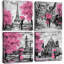 4 Piece Wrapped Canvas Print