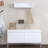 Hall Tree With Shoe Storage Bench&Wall-Mounted Shelf