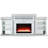 Helsel Fireplace W/Led & Bluetooth