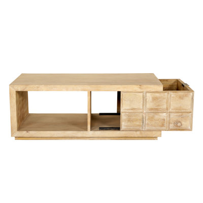 Rectangular Storage Cocktail Table