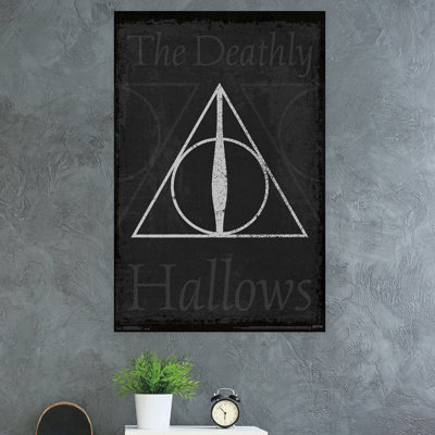 Impression sur papier hallows harry potter-deathly