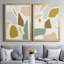 «Pastel Splotches I», toile encadrée de qualité supérieure - prête à être accrochée-750832844-750832843