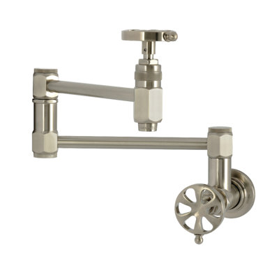 Kingston Belknap Wall Mount Pot Filler Faucet