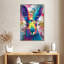 Visage de lapin coloré Brampt-108667828