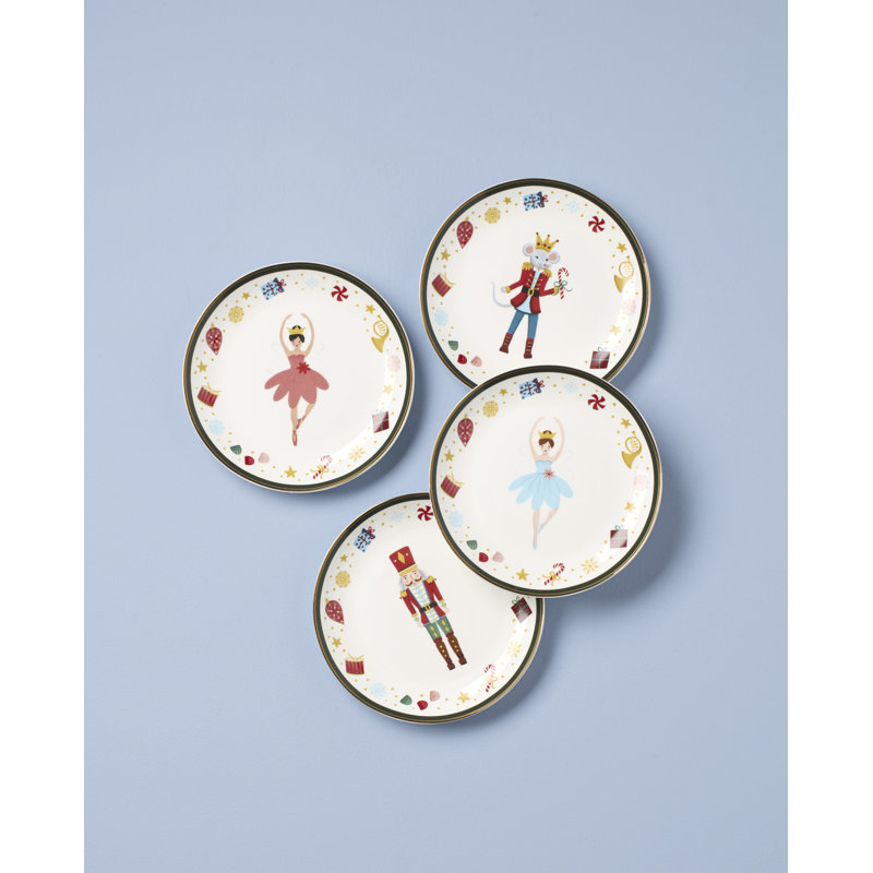 Assiettes de ballet Lenox, 4 pièces