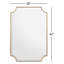Priora Scalloped Metal Beveled Wall Mirror-134676491