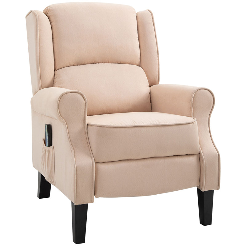 Fauteuil de massage Finnley, Tissu crème