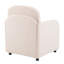 Fauteuil de loisir rembourré en tissu Sherpa