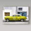 Cosey «Lime Green Pontiac 1953», reproduction de photo sur toile tendue-25676929